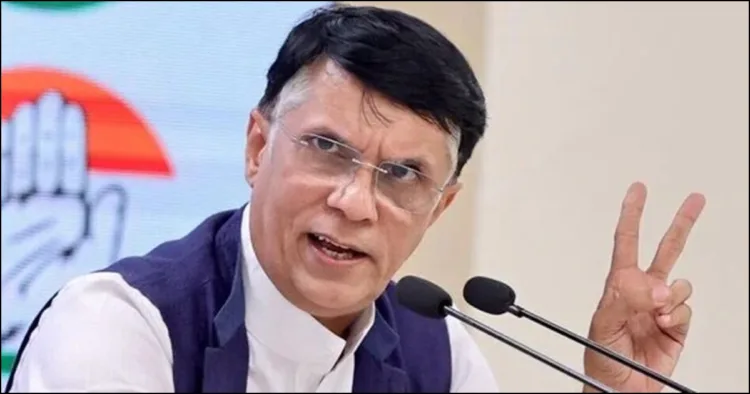 Congress Vote chori Aligation Pawan Khera Hold two Voter card
