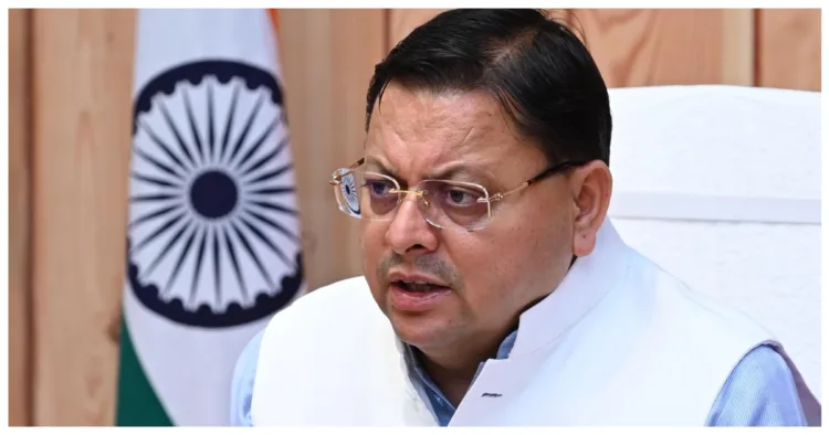 पुष्कर सिंह धामी, मुख्यमंत्री, उत्तराखंड