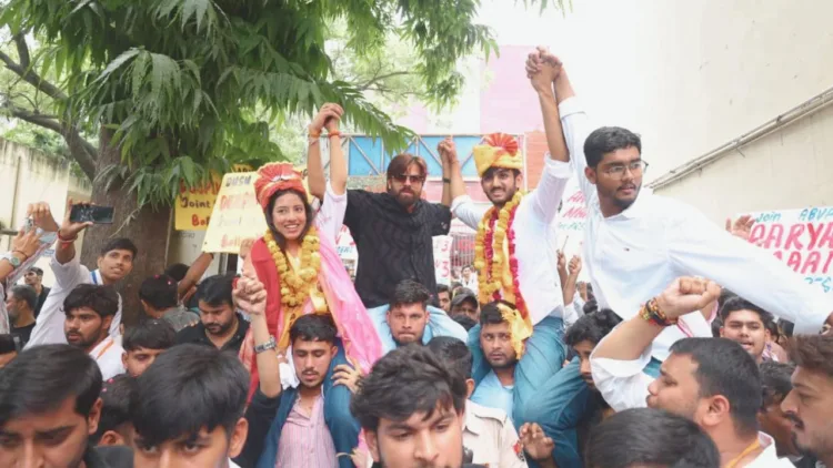 ABVP ने लहराया परचम