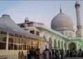 Hazratbal mosque Srinagar