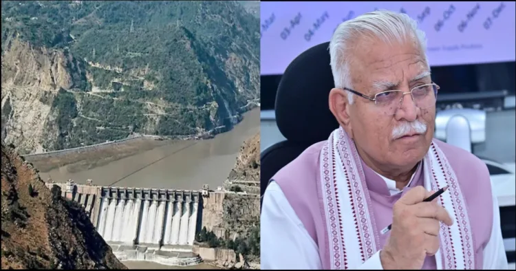 Indus water treaty Manohar Lal Khattar