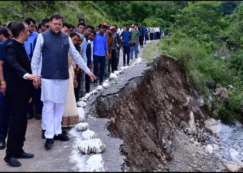 Lanslide danger in Uttarakhand