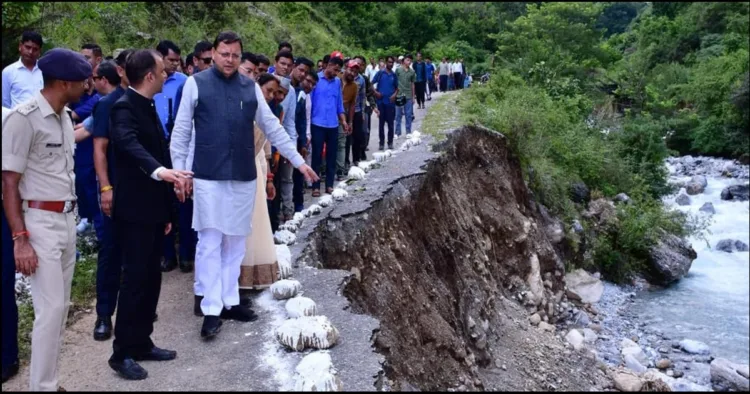 Lanslide danger in Uttarakhand