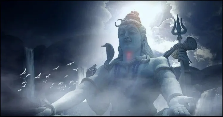 Lord Shiva in nature