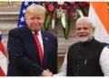 राष्ट्रपति डोनाल्ड ट्रंप और प्रधानमंत्री नरेंद्र मोदी
