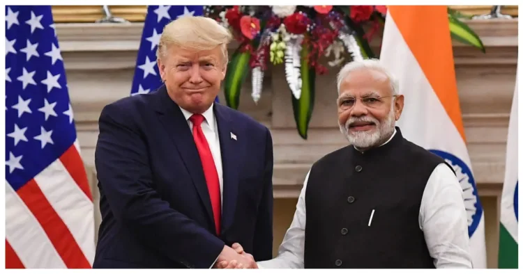 राष्ट्रपति डोनाल्ड ट्रंप और प्रधानमंत्री नरेंद्र मोदी