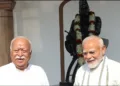 PM Modi congratulate RSS chief dr Mohan bhagwats Birthday