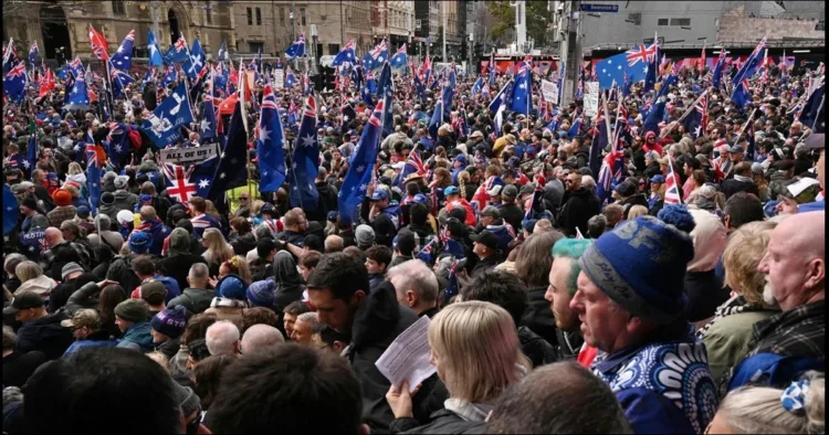 protest against indians in austrelia