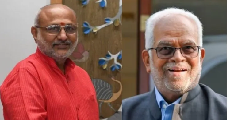 सीपी राधाकृष्णन और बी सुदर्शन रेड्डी