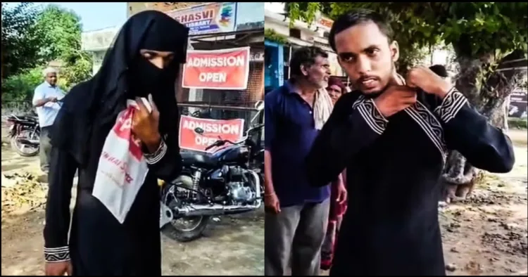 Sohail khan came to meet hindu girl by wearing burqa