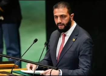 Syrian president sharaa at UN