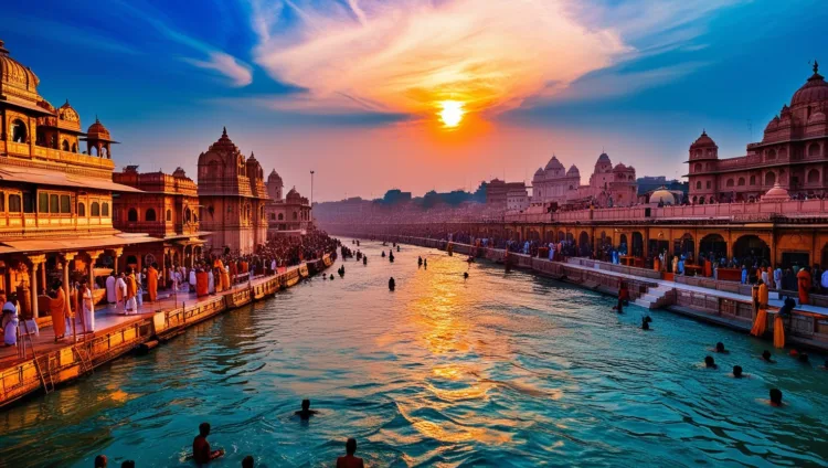 भारत की आत्मा तीर्थों में बसती है