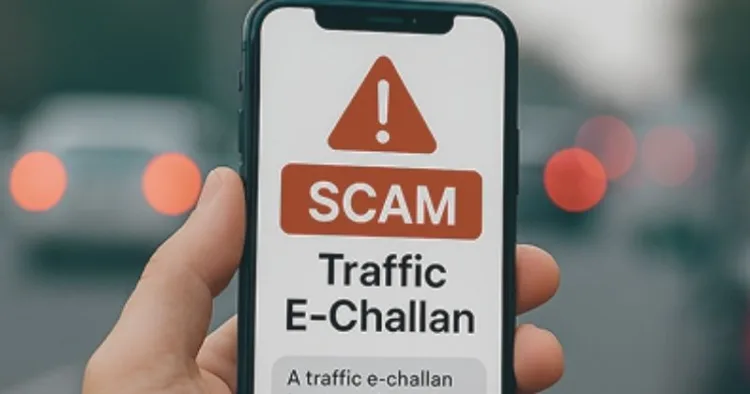 traffic challan scam