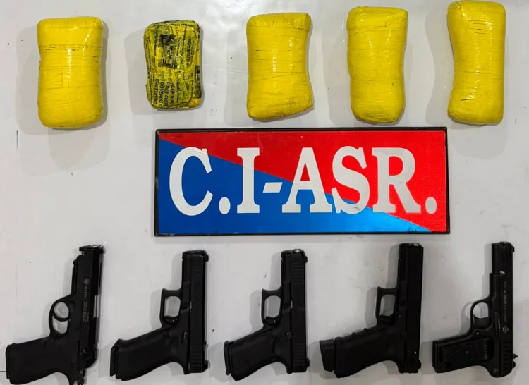 CI Amritsar bust: heroin and firearms seizure, Punjab police operation