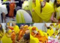 वृंदावन में बाबा प्रेमानंद महाराज और गुरु शरणानंद का भावुक मिलन
