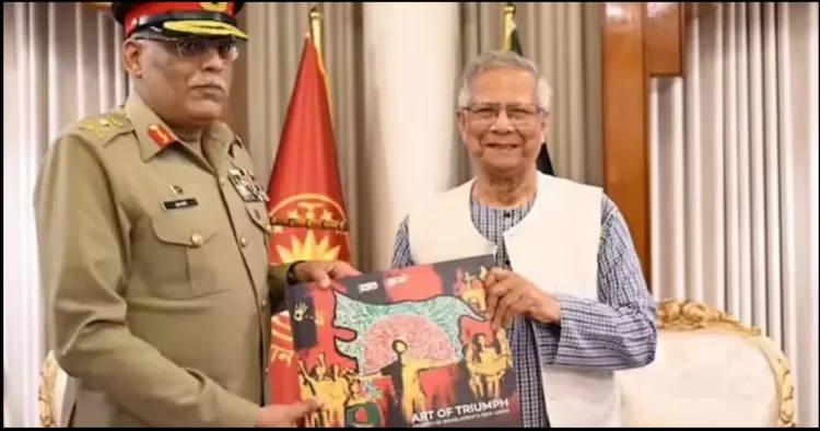 Bangladesh Shows north east india in its map
