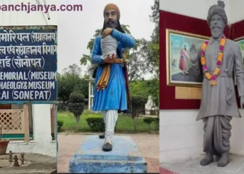 बढख़ालसा गुरुद्वारा और स्मारक स्थल . दादा कुशाल सिंह दहिया की आदमकद प्रतिमा