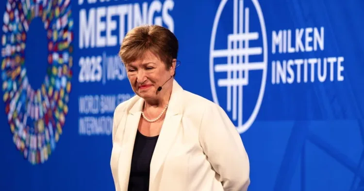 IMF chief Christilina Jeorjiva indias economic growth