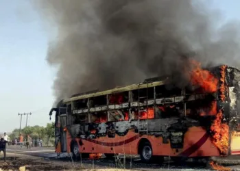 Jaisalmer Bus fire accident