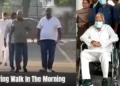व्हीलचेयर से कोर्ट पहुंचे लालू यादव