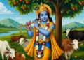 भगवान श्रीकृष्ण।