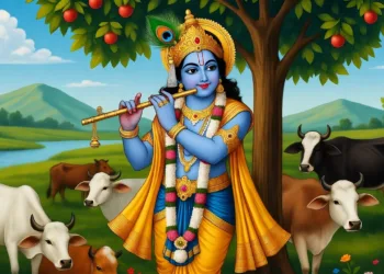 भगवान श्रीकृष्ण।
