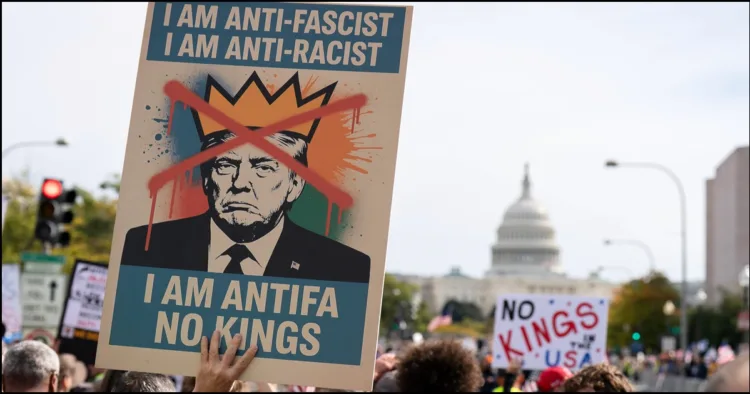 No kings protest against trump