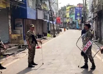 दुर्गा प्रतिमा विसर्जन के दौरान हिंसा