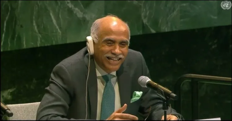 P Harish at unsc