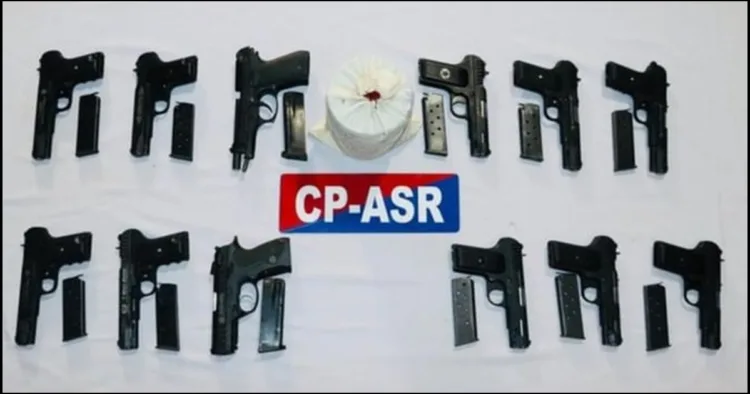 Punjab weapon smmugling from pak