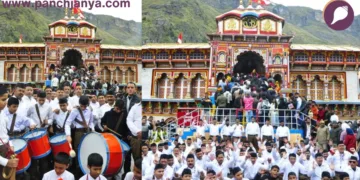 Uttarakhand Religious Tourism Record Pilgrims Badrinath Kedarnath Kainchi Dham CM Dhami Panchjanya