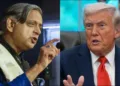 Shashi Tharoor replied to Donald trump propaganda