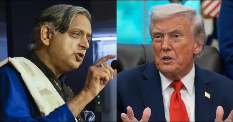 Shashi Tharoor replied to Donald trump propaganda