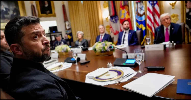 Trump abuses Zelensky in cloased door meeting