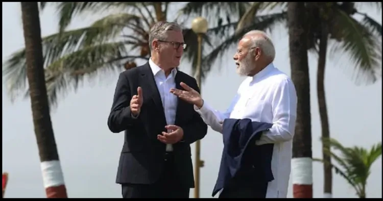 UK PM keir starmer India visit