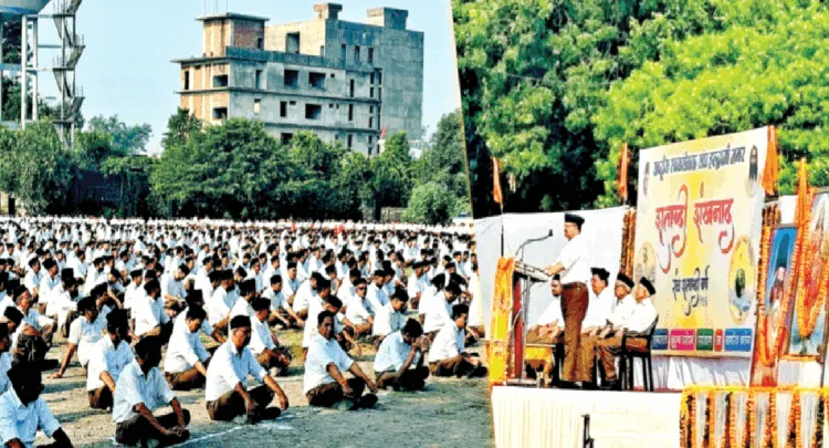 स्वयंसेवकों को संबोधित करते हुए श्री आलोक कुमार
