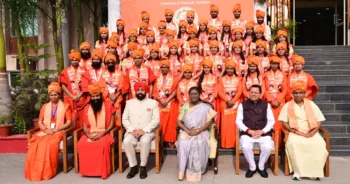 पतंजलि विश्वविद्यालय के दीक्षांत समारोह में राष्ट्रपति द्रौपदी मुर्मु