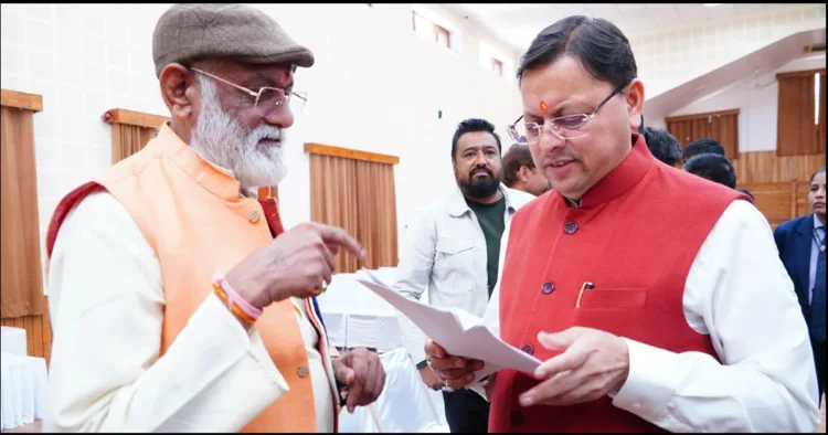 CM Pushkar Singh Dhami
