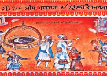 भाई जैता गुरु महाराज का शीश लेकर कीरतपुर गए। वहां से शीश का पालकी में आनंदपुर साहिब लाया गया और विधिवत अंत्येष्टि की गई