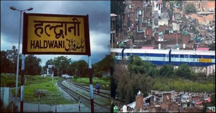 Haldwani Railway encroachment