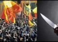 Karnataka belgavi Knife attack
