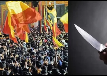 Karnataka belgavi Knife attack