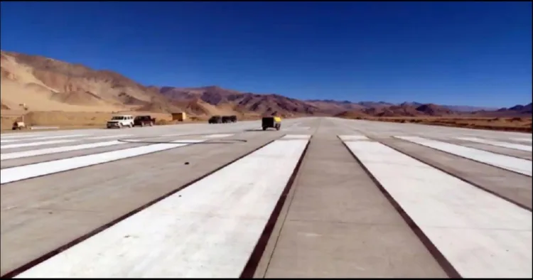 laddakh Nyoma Airfield Activated