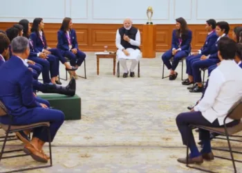 PM मोदी की चैंपियन से मुलाकात