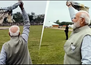 PM Modi Vawe gamachha