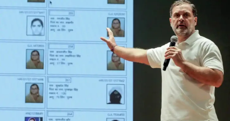 Rahul Gandhi Vote theft lie