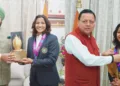 स्नेह राणा ने CM धामी और राज्यपाल लेफ्टिनेंट जनरल गुरमीत सिंह से की मुलाकात