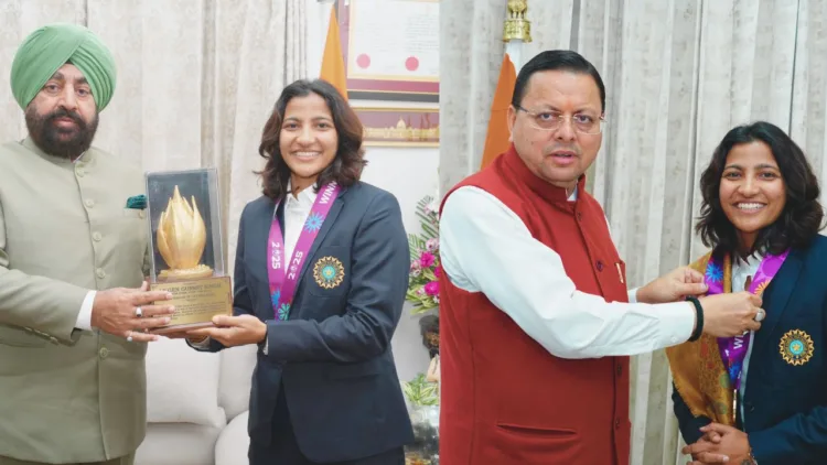 स्नेह राणा ने CM धामी और राज्यपाल लेफ्टिनेंट जनरल गुरमीत सिंह से की मुलाकात