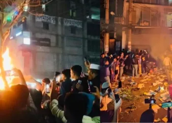 बांग्लादेश में हिंदू युवक दीपू दास की हत्या के बाद शव को पेड़ में टांगकर जला दिया गया। कट्टरपंथी मुस्लिमों के निशाने पर हिंदू और अन्य अल्पसंख्यक समुदाय हैं।