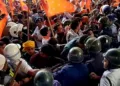 कोलकाता में प्रदर्शन करते हिंदू